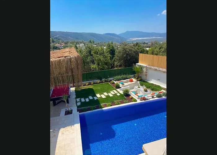 Caykoey 2 Bedroom Secluded With Private Pool Hot Tub * Kalkan